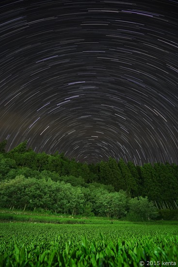 誕生日の星空