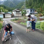 サウジ朝と消防団操法練習初日