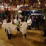 坂宇場花祭り夜半過ぎ