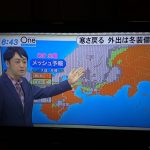 宿直のお部屋で天気予報