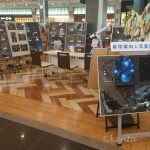 浜松サービスエリア下り線で星空写真展示中