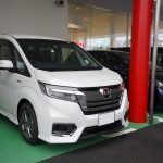 新車納車（HONDAステップワゴンスパーダHV）