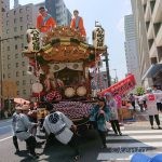 東京へ1日目～高速バスで長男と。八王子まつり