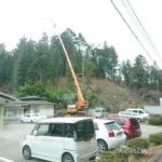 茶臼山高原は雪化粧、長男を連れて新城の医院へハシゴ→消防団打合せ