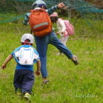 自宅の裏山探検隊