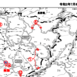通行止めや飯田線不通で大幅な迂回を要する豊根村富山地区